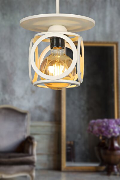 Begüsa Savaş Tekli Avize Beyaz