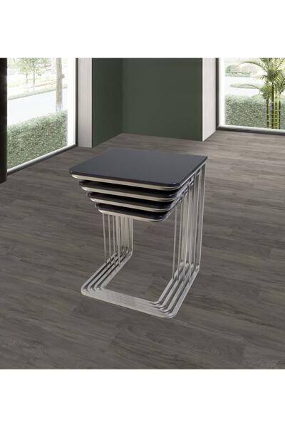 Veys Sehpa Yeni - Veys Vegas Zigon Sehpa - - Tekerleksiz