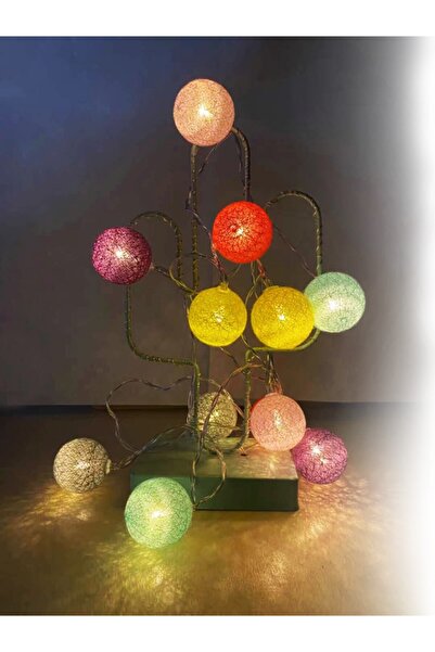 Urban Mood Dl-12 12 Adet Dekoratif Top Led Işık Zinciri