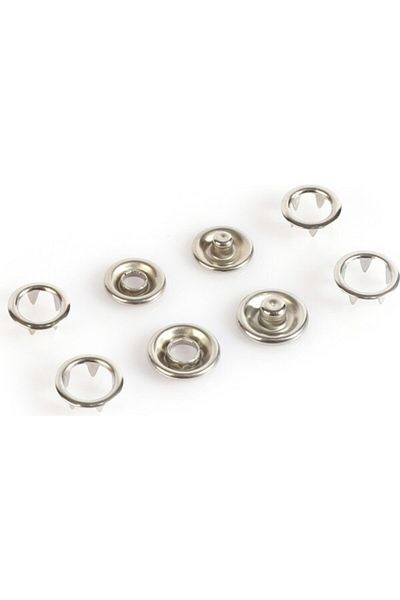 tuhafiyecimiz 9.5mm Nickel (silver) Baby Studs 100 Pieces