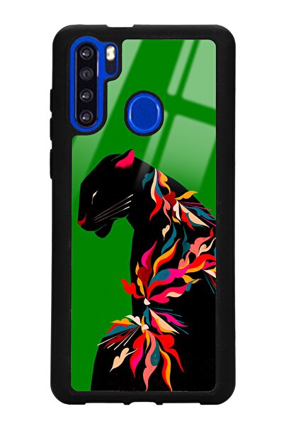 Spoyi حافظة هاتف لامعة بتصميم الفهد باللون الأزرق ماكس من Reeder P13