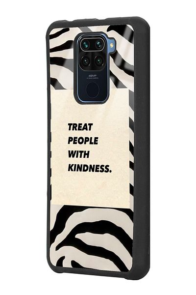 Spoyi حافظة هاتف لامعة بتصميم شعار الحمار الوحشي لهاتف Xiaomi Redmi Note 9