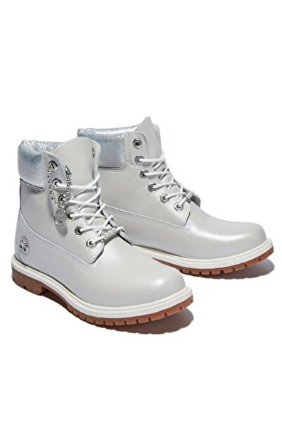 Timberland Heritage 6 Inch Light Gray Women's Boots