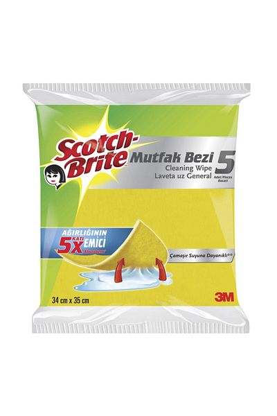 Scotch Brite 5-Piece Cleaning Cloth Set