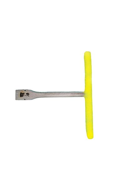 Wooden Bird Budgie Sanded T Perch (yellow Color)