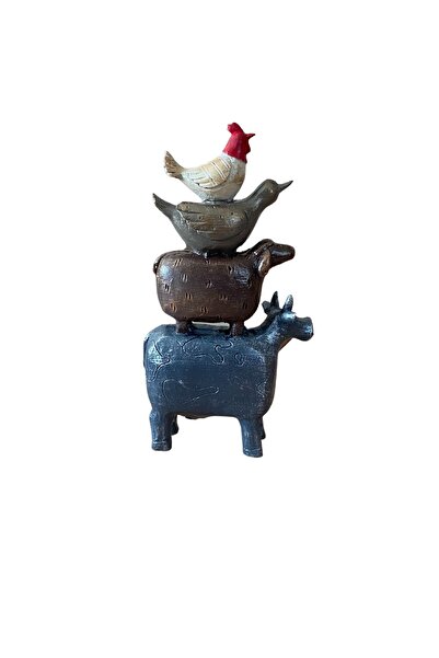 Tasarloxi Dekoratif Bremen Mızıkacıları Biblo