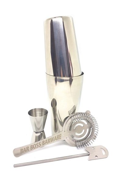 Biradlı Professional Cocktail Preparation Set Tın Tın Shaker 800 ml