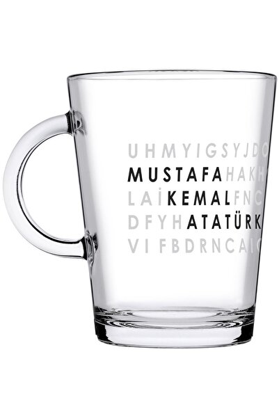 Paşabahçe Mustafa Kemal Atatürk Yazılı Kupa 385 cc