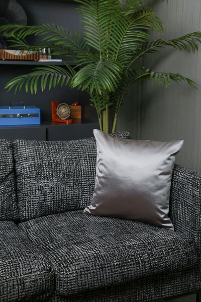 AYPETEKS Husa de perna Gri deschis 45x45cm Tesatura Raschel Premium