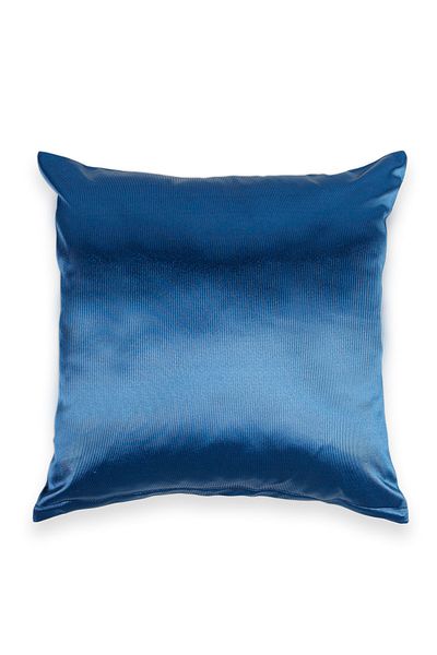 AYPETEKS Husa de perna Albastru Indigo 45x45 cm Tesatura Raschel Premium