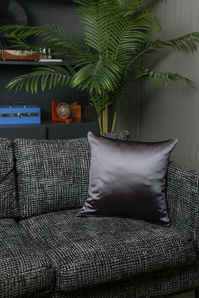 AYPETEKS Husa de perna Antracit Gri Inchis 45x45 cm Tesatura Raschel Premium