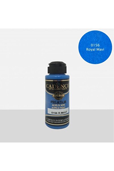 Cadence Boya 0156 R. Mavi - Premium Akrilik 120ml