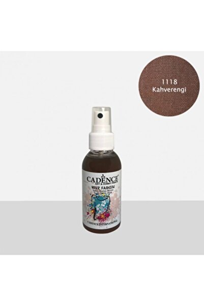 Cadence Boya 1118 Kahverengi Sprey Kumaş Boyası