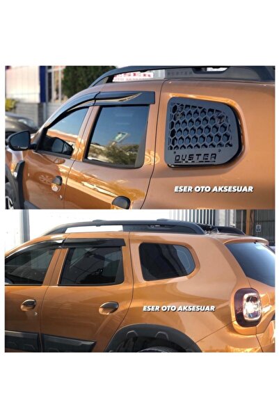 Genel Markalar Dacia Duster 2010+2018+ Uyumlu arka Kelebek Cam Izgarası Korum...