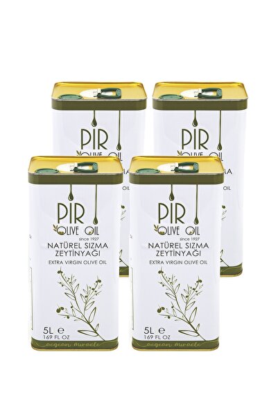 Pir Olive Oil 4 Adet 5l Natürel Sızma Zeytinyağı (4 X 5LT)