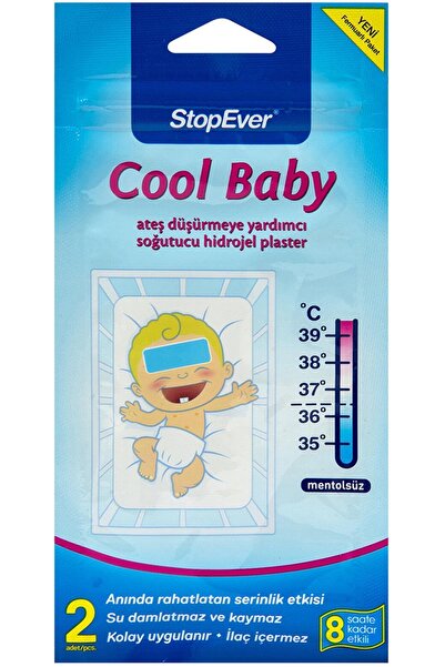StopEver Cool Baby Ateş Düşürmeye Yardımcı Bant