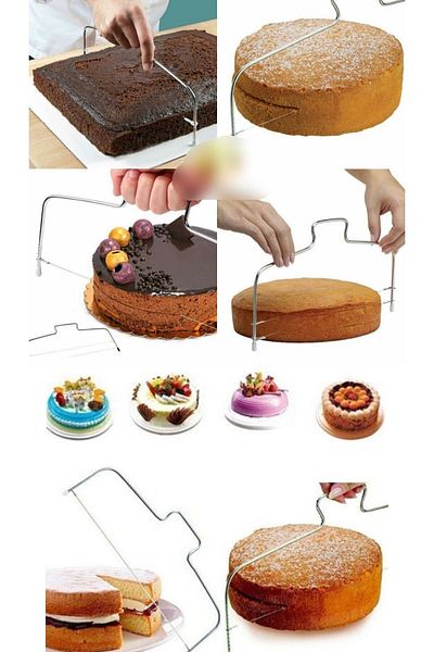 EveFix Practical Easy Cake Cake Slicer Divider Wire Cutting Tool Apparatus