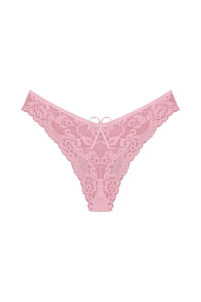 Zena Lace High Waist Brazil Thong Women's Panties