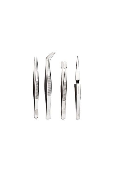 CETA FORM Ceta-form H40-r04 Economonic Series Tweezers Set 4 Pieces