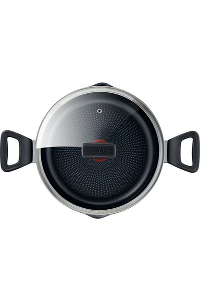 TEFAL Titanium 1x Xl Deep Pot with Diffusion Base - 24 Cm