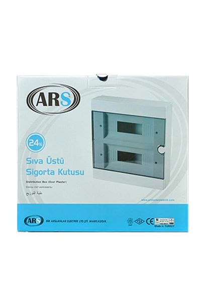 Ars 24-Piece Surface Mounted Double Row Fuse Box