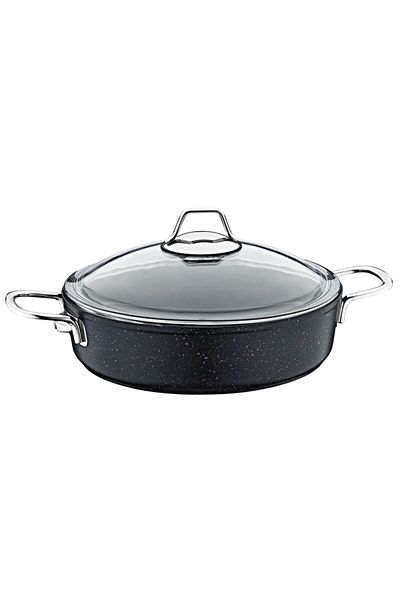 OLİKA Black Pearl 30 Cm Short Casserole