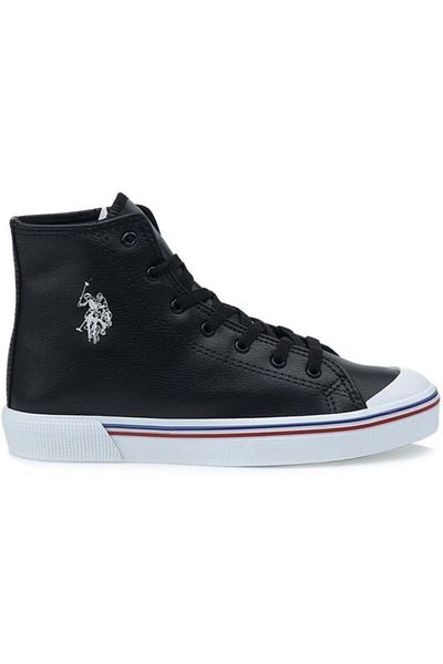 U.S. Polo Assn. Penelope Black Faux Leather Women's Boots 101049946