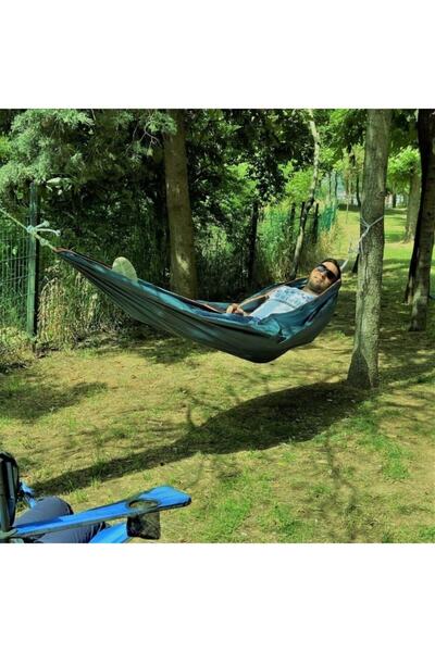 EveFix Kamp Piknik Plaj Hamak Su Geçirmez Çantalı Hafif Portatif Dayanıklı Te...
