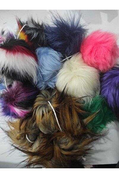 MASALSÜSEVİ Ponpon 1 Adet Karışık Renkler