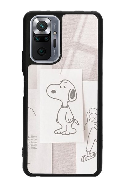 Spoyi حافظة هاتف لامعة بتصميم سنوبي لهاتف Xiaomi Redmi Note 10 Pro - Max