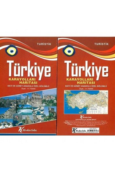 KESKİN COLOR Türkiye Landways Map