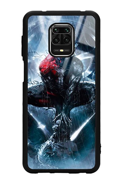 Spoyi Xiaomi Redmi Note 9 Pro - 9s Spiderman Tasarımlı Glossy Telefon Kılıfı