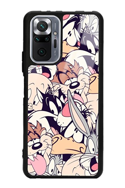 Spoyi Xiaomi Redmi Note 10 Pro - Max Disney Character Tasarımlı Glossy Telefo...