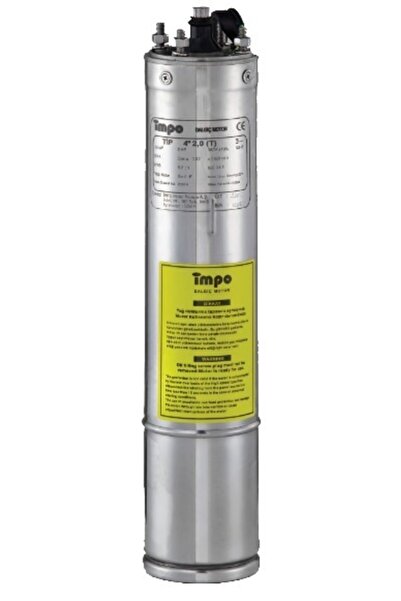 İmpo İMPO (ST) 4" TEK DALGIÇ MOTOR (4 HP / 3.00 KW) DÖKÜM BAŞLIKLI TRİFAZE 380V