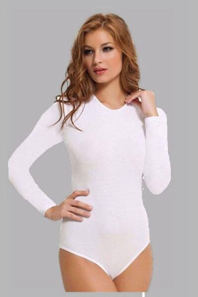 Hepsine Rakip Ženska majica dugih rukava sa kopčama, jednodijelna potkošulja