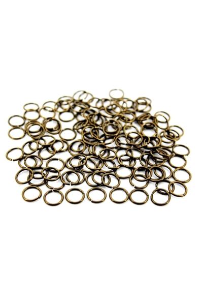 yfhobi 20 Adet - 8 Mm Montaj Halkası, Takı Halkası, Metal Bağlantı Halkası, A...