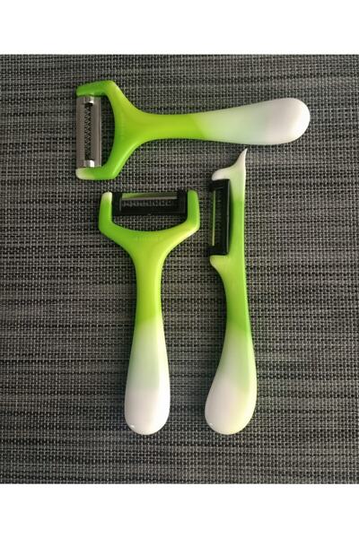 Solingen Julyen Peeler Set Marbled Green 3 Pieces