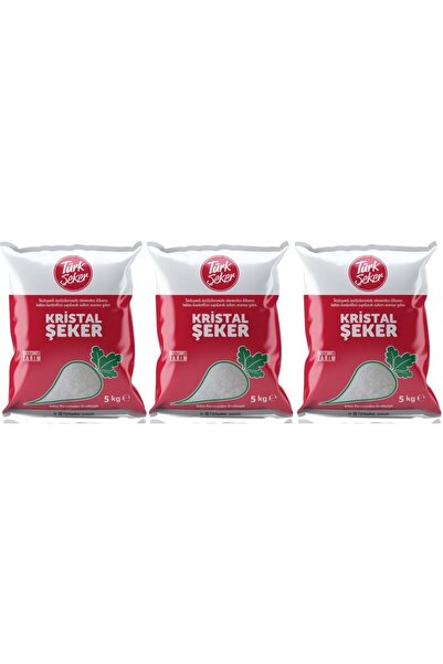 Türk Şeker Toz Şeker 15kg (3pk*5kg)