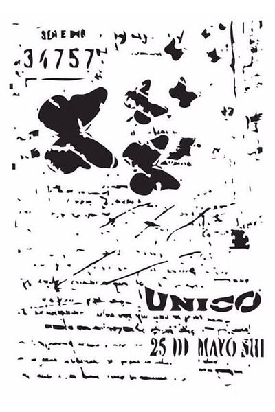 Cadence Mix Media Stencil Ma Series Ma66 21x29