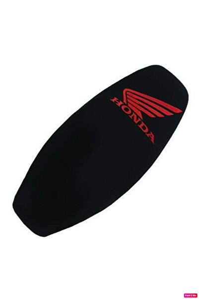 MOTOKAN Honda Sele Kılıfı Likralı Motosiklet Koltuk Kılıfı Kırmızı Dio Cbf Cb...