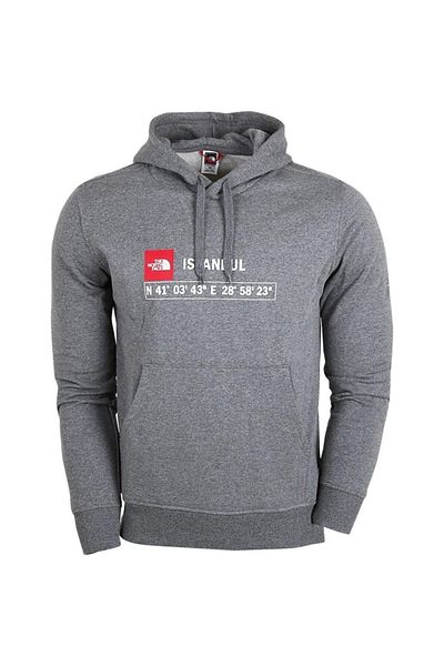 THE NORTH FACE M Gps Hoodie Istanbul Men's Outdoor Sweatshirts Nf0a7zc1dyy1 Gray