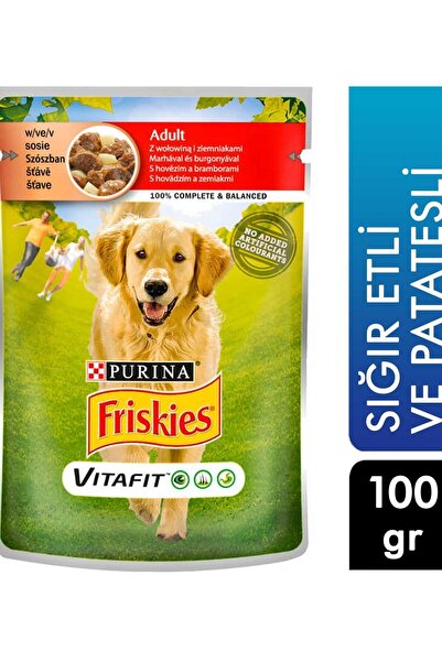 Friskies Marka: Yetişkin Köpek Maması 100 G Sığır Etli Ve Patatesli 7613035798939 Kategori: Köpek K