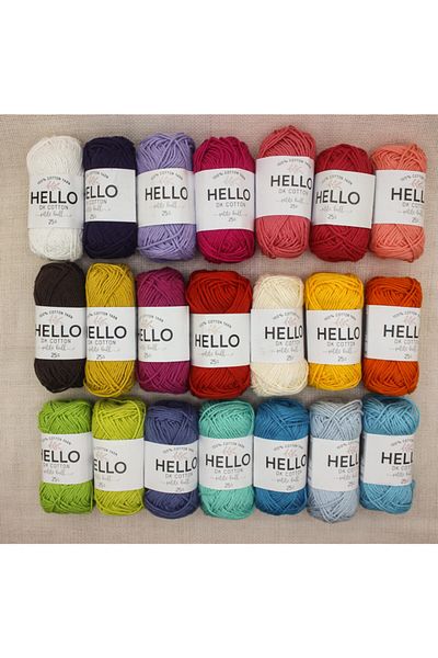 Hello Σετ νημάτων Dk Punch And Amigurumi 21 τεμαχίων - Σετ 2
