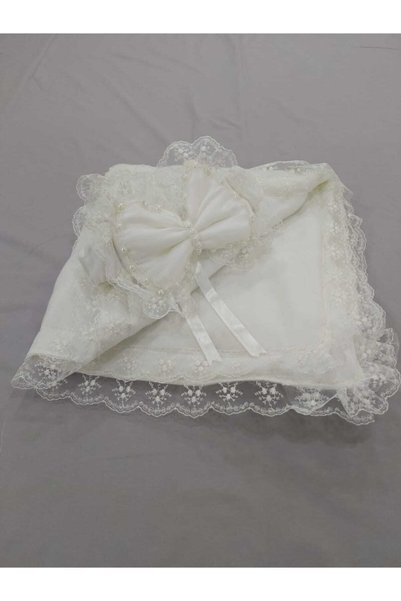 babyen1 Pearl Bow Swaddle Blanket