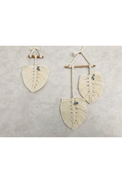 renkli mi renkli tasarım dünyası Бохемска декорация за стена с макраме листа ...