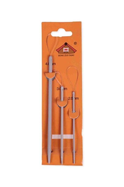 Generic Brand Set de 3 ace de lână Misina