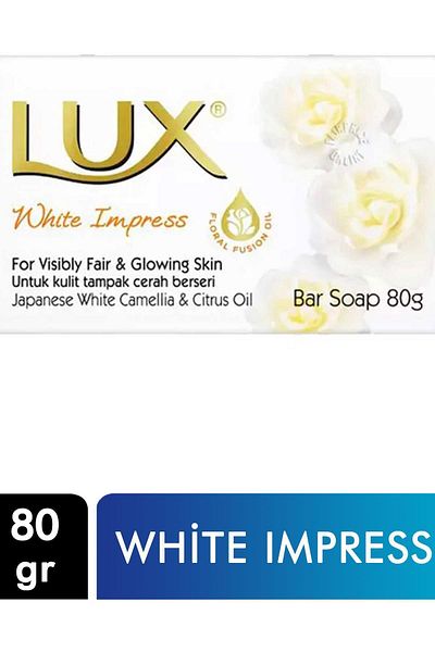 LUX Brand: Soap 80 Gr White Impress8999999527716 Category: Bath Soap