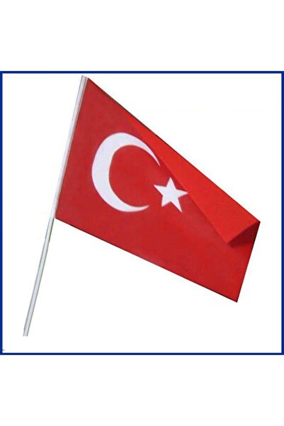 abnturk Büyük Boy 45x30cm Sağlam Kumaş Türk Bayrağı