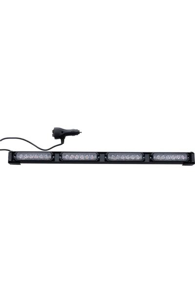 DEMMON 60 Cm Led Lamba - Sarı Bar Led Çkr Lamba 60 Cm 10 Fonksyonlu 12v-24v - Tepe Lambası 60 Cm
