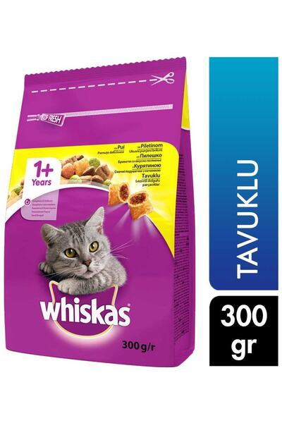 Whiskas Marka: Kedi Maması 300 G Tavuk Etli 5900951014055 Kategori: Kedi Kuru...